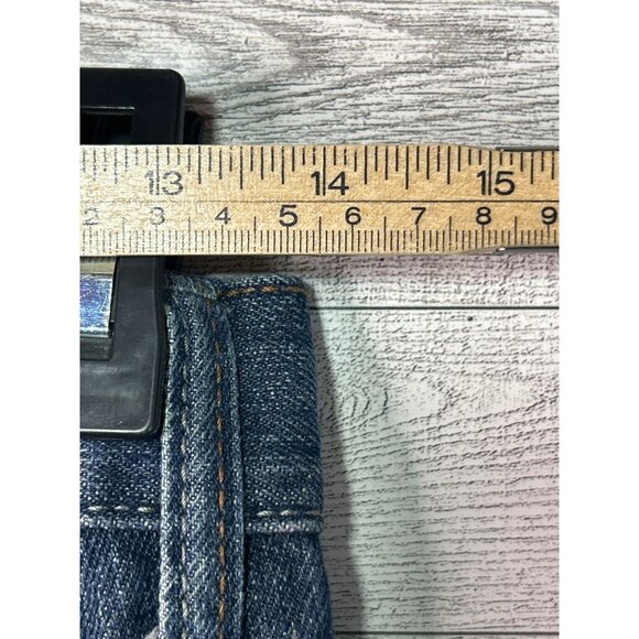 Company81 Men's W28 L30 Blue Denim Jeans Slight Flare Button Zipper Closure Gorp - Picture 11 of 11